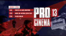 Pe 19 aprilie, ProCinema sarbatoreste 13 ani de la lansareAsta-i viata! Asta-i filmul! De 13 ani, ProCinema te prinde!