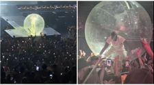 A apărut pe scenă într-un balon gonflabil, apoi s-a rostogolit peste fani și a făcut prăpăd în mulțime: telefoane sparte și zeci de vânătăi. Cum a devenit Akon subiect de glume pe internet: „Cel mai ridicol lucru pe care l-am văzut vreodată!”