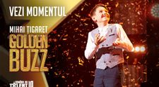 Al șaselea Golden Buzz. La 13 ani, Mihai Țigaret ”a rupt” pianul la Românii au talent