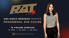 Ana Maria Mărgean prezintă Fenomenul din culise pe conturile de social media Românii au talent!