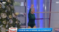 Pentru ultima data la TV: Johanna Quaas, cea mai in varsta gimnasta din lume, isi demonstreaza flexibilitatea incredibila