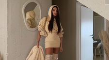 Babs, în ipostaze care mai de care mai sexy, pe Internet. Cum arată fosta iubită a lui Dorian Popa, la 41 de ani, în lenjerie intimă