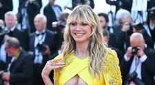Rochia nu a mai ascultat-o și a lăsat-o dezgolită pe covorul roșu. Heidi Klum, accident vestimentar la Cannes