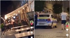 VIDEO Cum a reacționat o femeie din Oradea când la terasa blocului în care locuiește se făcea gălăgie: A aruncat de la etaj...
