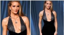 „Unde a dispărut acel corp de zeiță?” Rosie Huntington-Whiteley mai are puțin și concurează cu Jason Statham la mușchii brațelor