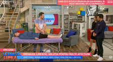 VIDEO Drenajul limfatic, soluția pentru afecțiuni