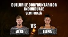 Alex Delea vs. Elena Chiriac, prima semifinală a zilei