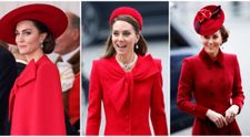 Lady in red de la palat! Motivul pentru care Kate Middleton poartă mereu roșu la evenimentele de marcă ale Casei Regale Britanice