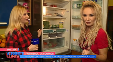 VIDEO Frigiderul, la control. Ce alimente consumă Daniela Gyorfi 
