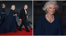 Camilla, apariție demnă de o regină! Soția lui Charles, splendidă într-o creație Dior la Palatul Versailles