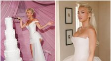 Rochia de mireasă minusculă care i-a luat prin surprindere pe invitați! Tammy Hembrow, apariție provocatoare după miezul nopții