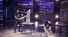 Românii au talent 2023. Roxana Lucaci și Gabi Cernat, sculptură în lemn cu drujba așa cum nu s-a mai văzut pe scena talentelor