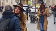 Imagini rare, surprinse de paparazzi, cu Mădălina Ghenea. Cum arată vedeta în realitate, atunci când nu își editează pozele