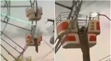 La un pas de tragedie! O femeie a ieșit din cabina unui carusel, la 30 de metri înălțime! Incredibil ce a urmat după: „Ajutor! O să mor!”