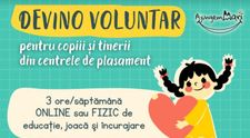 Devino voluntar pentru copiii din centrele de plasament! Povestea unei voluntare care a redescoperit sensul vieții