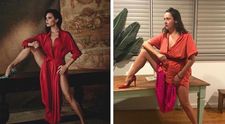Femeia care parodiaza pozele sexy ale vedetelor face furori pe Instagram
