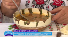 VIDEO Doamna Maria a pregătit un borș tradițional de păsat