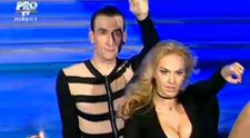 Roxana Ionescu si Stefan Rebeja - dans in conditii extreme! VIDEO