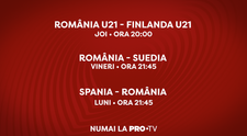 PRO TV transmite în exclusivitate meciurile decisive ale naționalei Împreună la EURO!