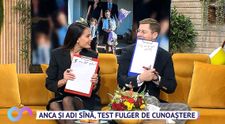 Anca Serea și Adrian Sînă, provocați la Vorbește lumea! Când și-au spus prima dată 