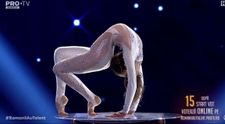 Românii au talent 2021 - semifinala 2. Ruslana Krutas, număr senzațional de contorsionism: ”Este de pe altă planetă”
