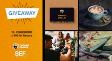 GIVEAWAY SĂPTĂMÂNAL Răspunde la întrebare și poți câștiga unul dintre cele 15 vouchere X 200 lei