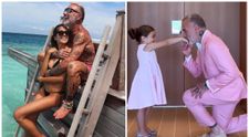 Cât de simpatică este fiica lui Gianluca Vacchi. Poze adorabile cu micuța Blu Jerusalema în vacanța din Sardinia