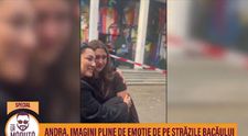 Andra, gest emoționant pentru o tânără fană: 