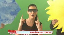 Andreea Tonciu da probe pentru prezentarea unei rubrici meteo 6D! <span style=