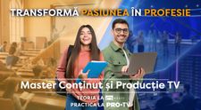 PRO TV și UNATC continuă Programul de Excelență dedicat viitoarei generații de profesioniști din televiziune: „Tinerii care intră în acest program nu vor finaliza doar un ciclu de învățământ, ci vor ieși cu experiență și conexiuni reale”