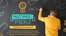 Anii de școală nu pot trece fără un profesor cool. Tu cui ai vrea să-i spui: Mulțumesc, Profu?