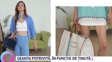 Ana Maria Bucura, numită muza lui Karl Lagerfeld, ne învață ce genți să asortăm la fiecare ținută