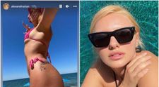 Alexandra Stan și-a arătat vergeturile pe Instagram: “Și eu am vergeturi și celulită și le iubesc!”