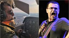 Mihai Mărgineanu merge la concerte cu avionul, pe care îl pilotează singur