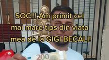 Decizia luată de livratorul care a primit 200 de euro bacșiș de la Gigi Becali! Ce va face cu banii