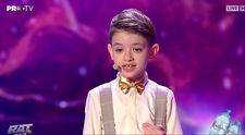 Românii au talent 2023 - semifinala 1. Rareș Prisacariu, un poem cutremurător: ”Am venit să culeg visele voastre”