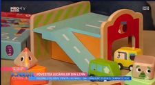 VIDEO Povestea jucăriilor din lemn