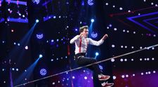 Românii au talent 2022: Slack Show, spectacol de acrobații pe sârmă! Jurații le-au dat 4 de DA