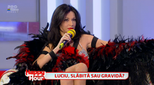 Nicoleta Luciu a ramas aproape dezbracata la 