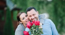 Cea mai frumosa poza a zilei. Andra si Catalin Maruta sunt niste parinti impliniti. Cat de mare a crescut David