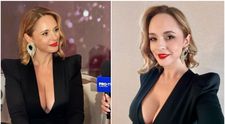 Andreea Marin, decolteu amețitor la o gală de la Chișinău. “O doamnă de o frumusețe rară!”