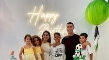 Gemenii lui Cristiano Ronalo au împlinit 6 ani! Georgina, criticată de fani pentru imaginile de la party