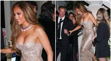 Din față superbă, din spate perfectă. Criticată pe covorul roșu, J.Lo s-a revanșat spectaculos la after party