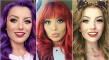 E cea mai sexy roscata, dar a vrut sa vada cum i-ar sta si altfel. Cum arata Elena Gheorghe ca bruneta sau blonda
