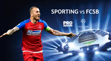 ProTV, lider absolut de audienta marti seara, cu meciul dintre Sporting Lisabona si FCSB