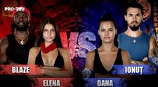 Elena Chiriac și Blaze vs. Oana Ciocan și Ionuț Popa, la scorul de 1-1