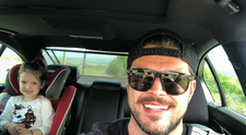 Victor Slav, alături de micuța Sofia. Cât de mult a crescut fiica lui și a Biancăi Drăgușanu