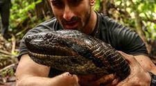 Un bărbat s-a lăsat mâncat de viu de un șarpe anaconda uriaș! Experiența a fost terifiantă. Ce s-a întâmplat