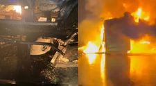 Tragedie fără margini! Cel puțin 25 de persoane au murit după un autocar a luat foc în urma unui accident. Imagini șocante