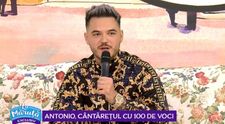 VIDEO Antonio, cântărețul care imită vocile artiștilor